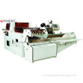 QS380 book riding machine with three knife book trimmer